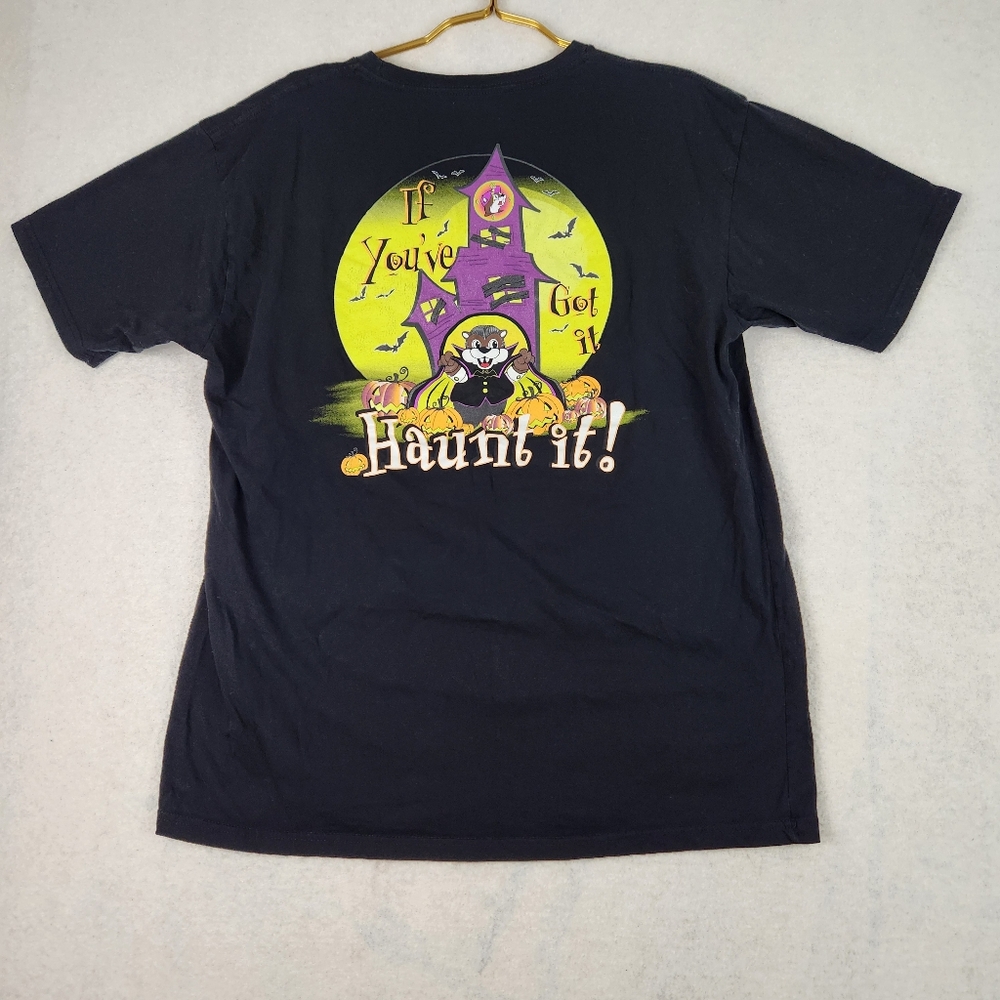 Buc-ee's 2023 If You've Got It H Iaunt It Halloween Mens XL Black Graphic Tee